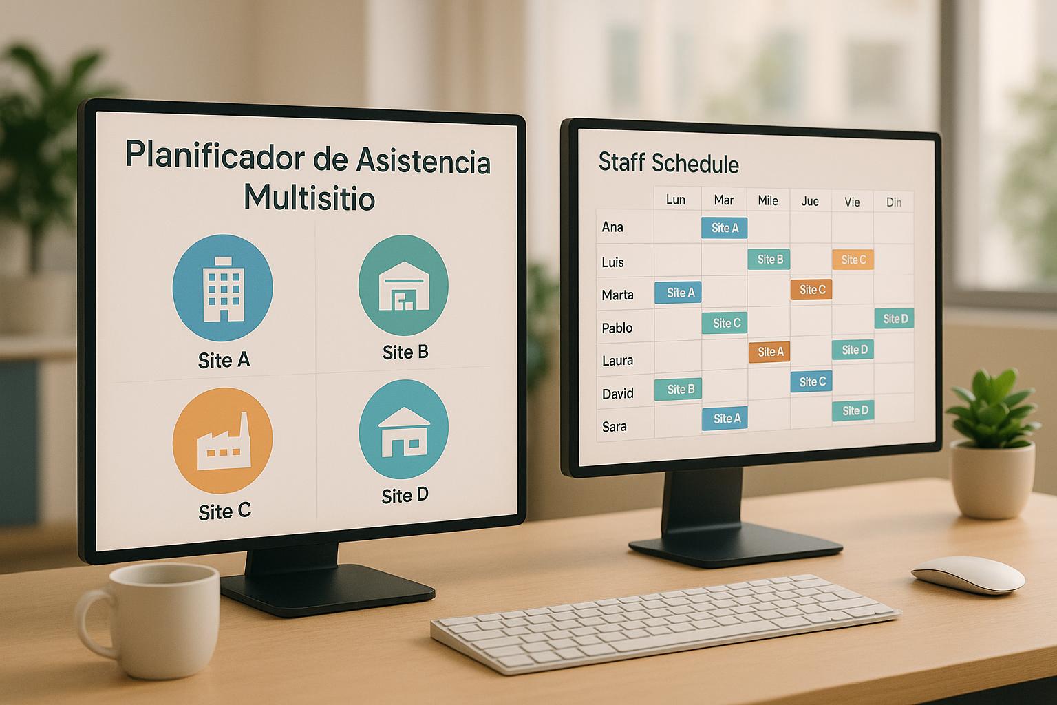 Planificador de Asistencia Multisitio
