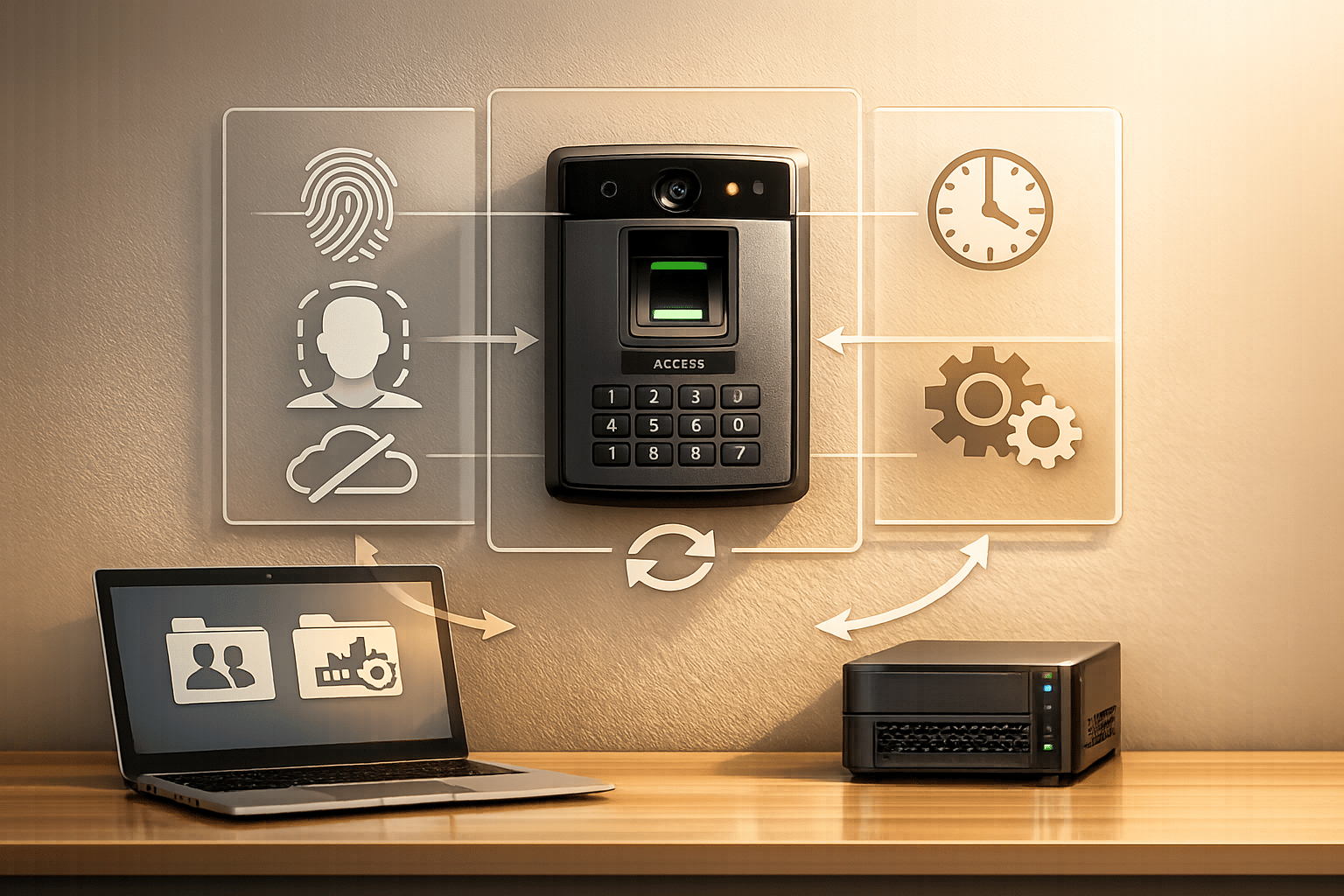 Guía Completa para Integrar Dispositivos Biométricos Offline