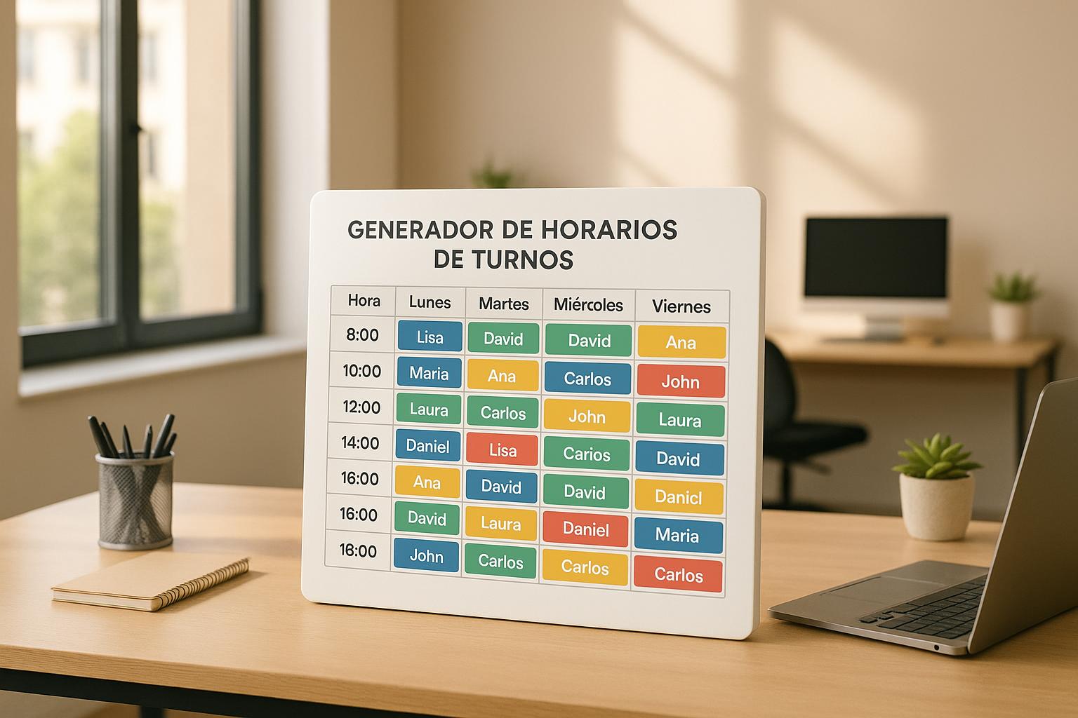 Generador de Horarios de Turnos